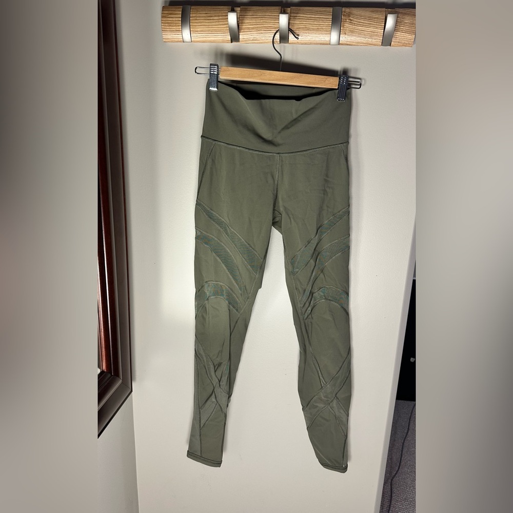 Lululemon Athletica Forest Green Leggings